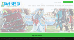 Desktop Screenshot of kahneeta.com